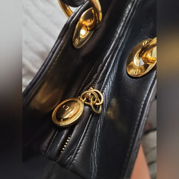 Dior Lady Bag Canage Lambskin Tote Bag - Picture 14 of 16